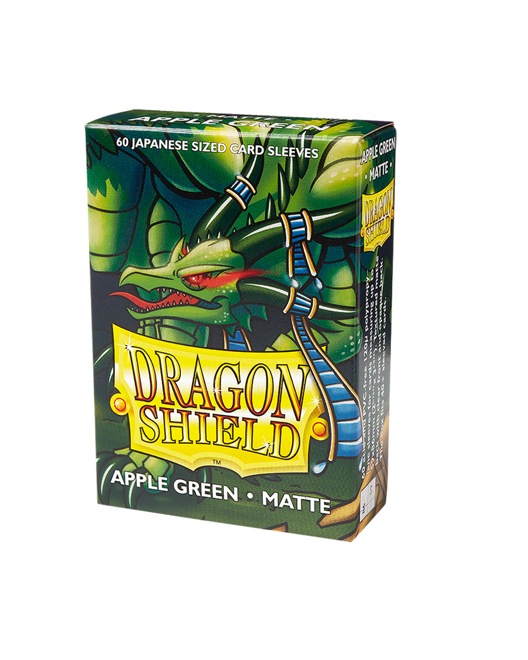 Dragon Shield Japanese Size Matte 60 Kartenhüllen Apple Green